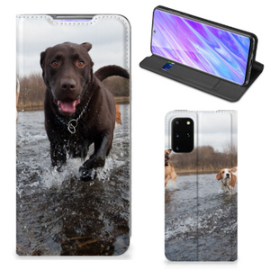 Samsung Galaxy S20 Plus Hoesje maken Honden Labrador