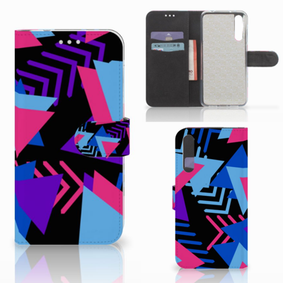Huawei P20 Pro Book Case Funky Triangle