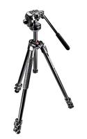 Manfrotto MK290XTA3-2W Kit a 3 Sezioni in Alluminio con Testa a 3 Movimenti, Nero