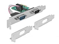 DeLock PCIe kaart seriële RS-232 adapter