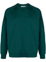 Carhartt WIP Sweater van katoenblend met geborduurd logo - Groen