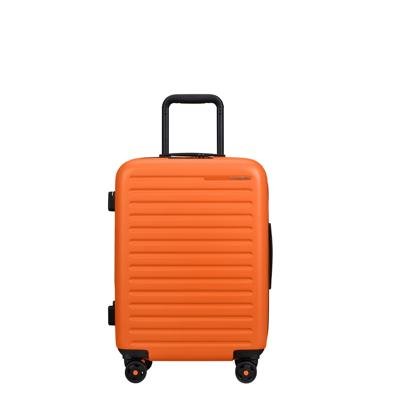 Samsonite Stackd Spinner 55 Exp orange Harde Koffer Samsonite Stackd Spinner 55 Exp orange Harde Koffer