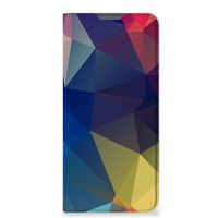 Motorola Moto E32 | Moto E32s Stand Case Polygon Dark - thumbnail