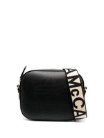 Stella McCartney mini Stella Logo crossbody bag - Noir - thumbnail