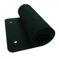 Fitnessmattenset professioneel l zwart l 10 stuks l 180 x 60 x 1,6 cm - thumbnail