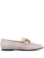 Tod's mocassins en daim - Gris