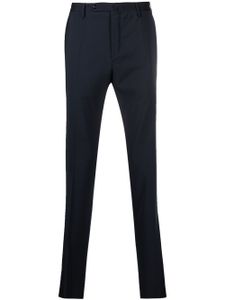 Incotex pantalon slim en laine vierge - Bleu