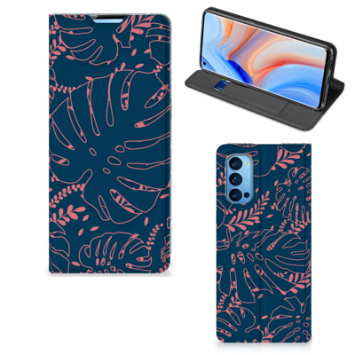 OPPO Reno4 Pro 5G Smart Cover Palm Leaves OPPO Reno4 Pro 5G Smart Cover Palm Leaves