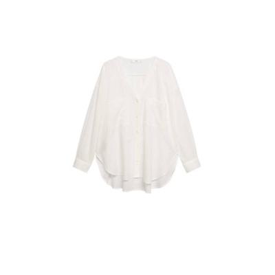 Mango blouse wit