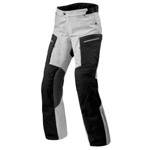 REV'IT! Offtrack 2 H2O pants, Textiel motorbroek heren, Zwart Zilver