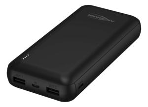 Ansmann Powerbank 20000 mAh PB212 - Externe extra accu met twee USB-poorten en een capaciteit van 20000 mAh - 1700-0133 1700-0133