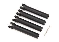 Half shafts, outer (extended, front or rear) (4)/ e-clips (8) (TRX-8993A)