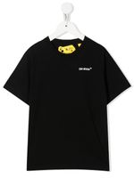 Off-White Kids t-shirt à logo imprimé - Noir