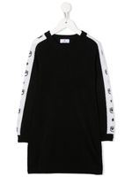 Chiara Ferragni Kids logo-print sweater dress - Noir