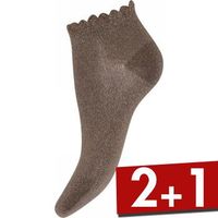 Decoy Glitter Ankle Socks - thumbnail