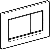 Geberit Sigma 30 bedieningspaneel mat zwart voor Sigma reservoirs 8cm (UP720) en 12cm (UP320) - thumbnail