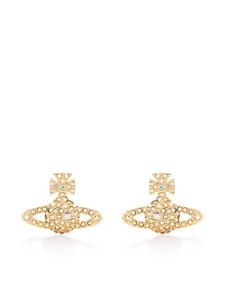 Vivienne Westwood boucles d'oreilles orb serties de cristal