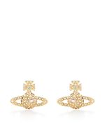 Vivienne Westwood boucles d'oreilles orb serties de cristal