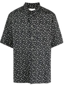 MARANT chemise Labilio à imprimé graphique - Noir