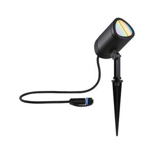 Paulmann PAULMANN 94849 Verlichtingssysteem Plug&Shine LED-tuinspot LED 6.5 W RGBW Antraciet