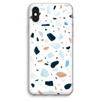 Terrazzo N°13: iPhone XS Max Transparant Hoesje