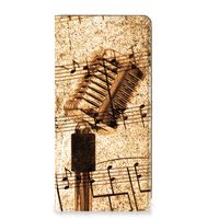 OPPO A57 | A57s | A77 4G Stand Case Bladmuziek - thumbnail