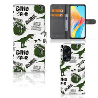 Telefoonhoesje met Pasjes voor OPPO A98 5G Dinosaurus - thumbnail