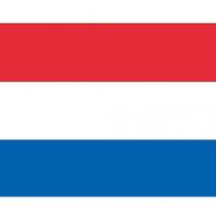 10x Vlag Nederland stickers 10 cm