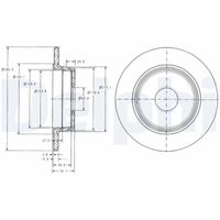 Remschijf BG2510 - thumbnail