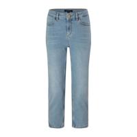 comma slim fit capri jeans blauw