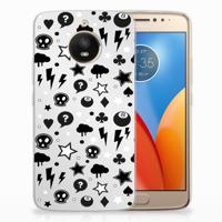 Silicone Back Case Motorola Moto E4 Plus Silver Punk