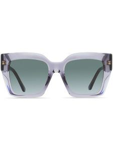 Jimmy Choo Eyewear lunettes de soleil Eleni à monture carrée - Gris