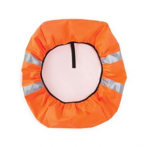 DICOTA Hi-Vis Rugzak-regenhoes Oranje Polyester 65 l