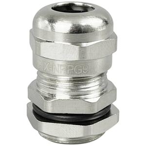 TRU COMPONENTS TC-10302872 Wartel PG9 Messing (vernikkeld) Metaal 1 stuk(s)