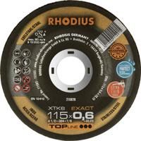 Rhodius XTK6 EXACT BOX 211301 Doorslijpschijf gebogen 115 mm 10 stuk(s) - thumbnail