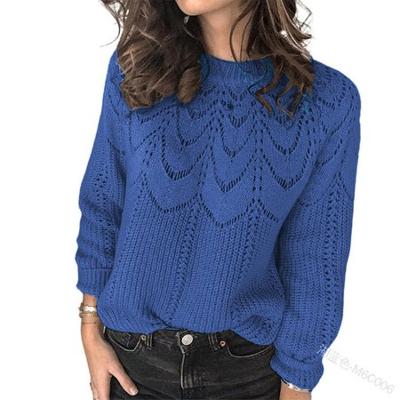 Wool/Knitting Plain Casual Sweater Wool/Knitting Plain Casual Sweater