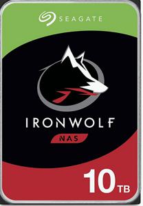 Seagate IronWolf ST10000VN000 interne harde schijf 10 TB 7200 RPM 256 MB 3.5" SATA III