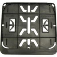 Kentekenplaat-houder 145x125 zwart o.a Speedpedelec