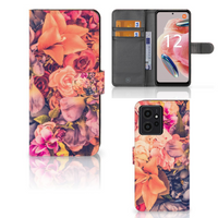 Xiaomi Redmi Note 12 4G Hoesje Bosje Bloemen - thumbnail