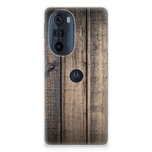 Motorola Edge 30 Pro Bumper Hoesje Steigerhout