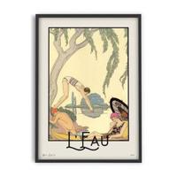 PSTR studio - Vintage George Barbier Art - L'Eau