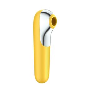 Satisfyer - Dual Love Air Pulse Vibrator - Yellow