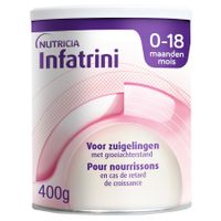 Nutricia Infatrini Zuigelingenvoeding Groeiachterstand Baby 0 Tot 18 Maanden 400g - thumbnail