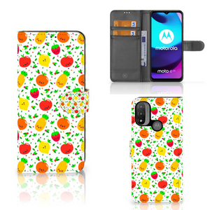 Motorola Moto E20 | E30 | E40 Book Cover Fruits