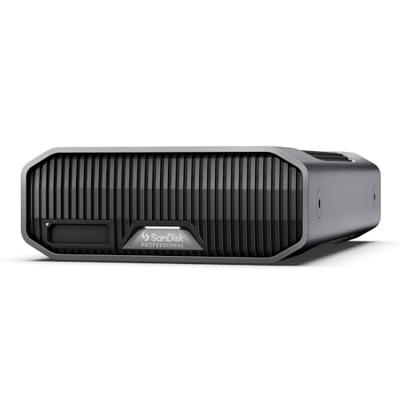 SanDisk Professional G-DRIVE PROJECT 18 TB (Harde Schijf Met Hoge Capaciteit, Thunderbolt 3, USB (10 Gbps), 7200 TPM Ultrastar Harde Schijf, Tot 260 MB/s) 5 Jaar Garantie