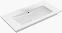 Villeroy & Boch Venticello meubelwastafel 100x50 cm, zonder kraangat met overloop, wit