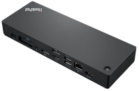 Lenovo ThinkPad Universal Thunderbolt 4 Bedraad Zwart - thumbnail