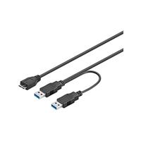 Goobay 95746 USB 3.0 Dual Power SuperSpeed kabel