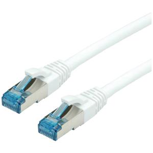 VALUE Patchkabel Kat.6A (Class EA) S/FTP (PiMF), LSOH, wit, 10 m