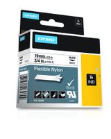 Labeltape DYMO IND RHINO 18489 Tapekleur: Wit Tekstkleur:Zwart 19 mm 3.5 m - thumbnail